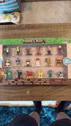 Minecraft Nano Metalfigs Die-Cast Figure Set