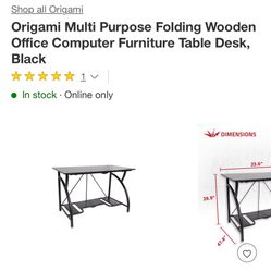 Origami Multipurpose Table 