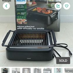 #phillips Brand #Bbq #grill #electric #Home #