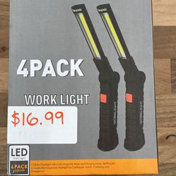 LED work lights - 4 pack