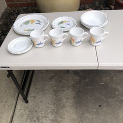 Corelle Hummingbird Dish Set-20 Pieces 