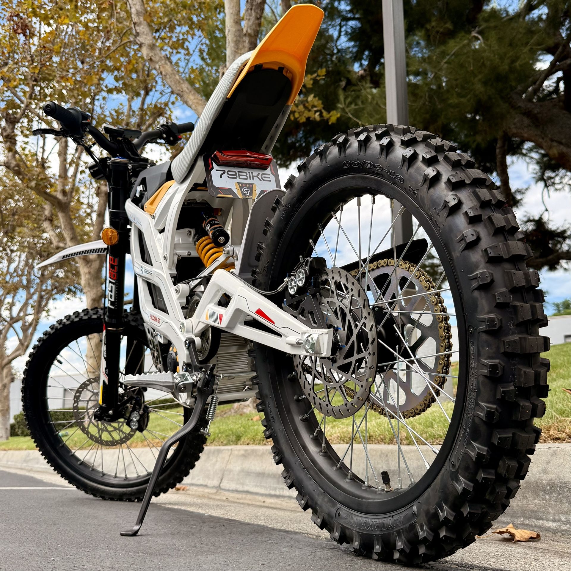 Falcon GT Electric Dirt Bike (72V | Dual Disc Brakes)