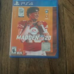 Madden 20 PS4 And Ps5