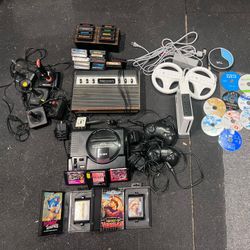 Wii, Sega genesis And Atari Package