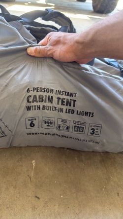 OzarkTrail 6 person instant cabin tent