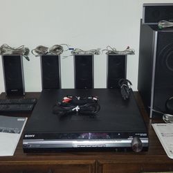 Complete Sony DVD Home Theater System