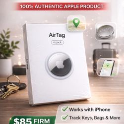 Brand new sealed Apple AirTag 4-pack.