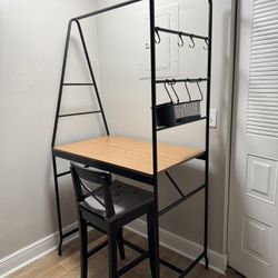 Table With Storage Ladder