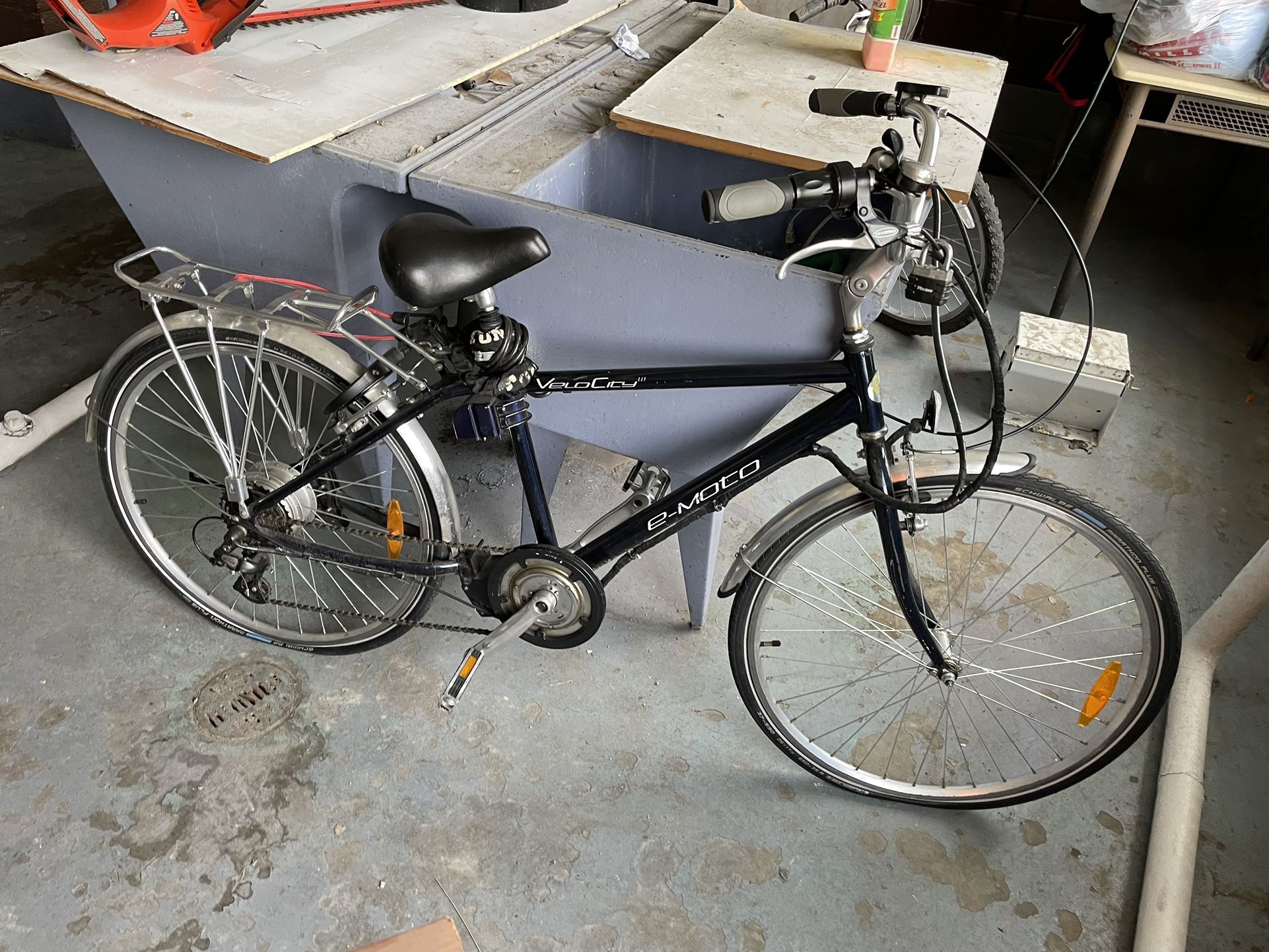 E-Moto Velocity Hybrid Electric Bicycle