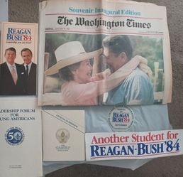 Reagan/Bush Memorabilia