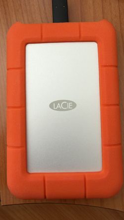 2TB LaCie Rugged External Hard Drive — Excellent Condition