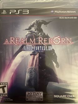 FINAL FANTASY XIV A Realm Reborn (PlayStation 3) NEW!