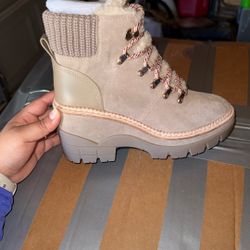 Khaki Booties