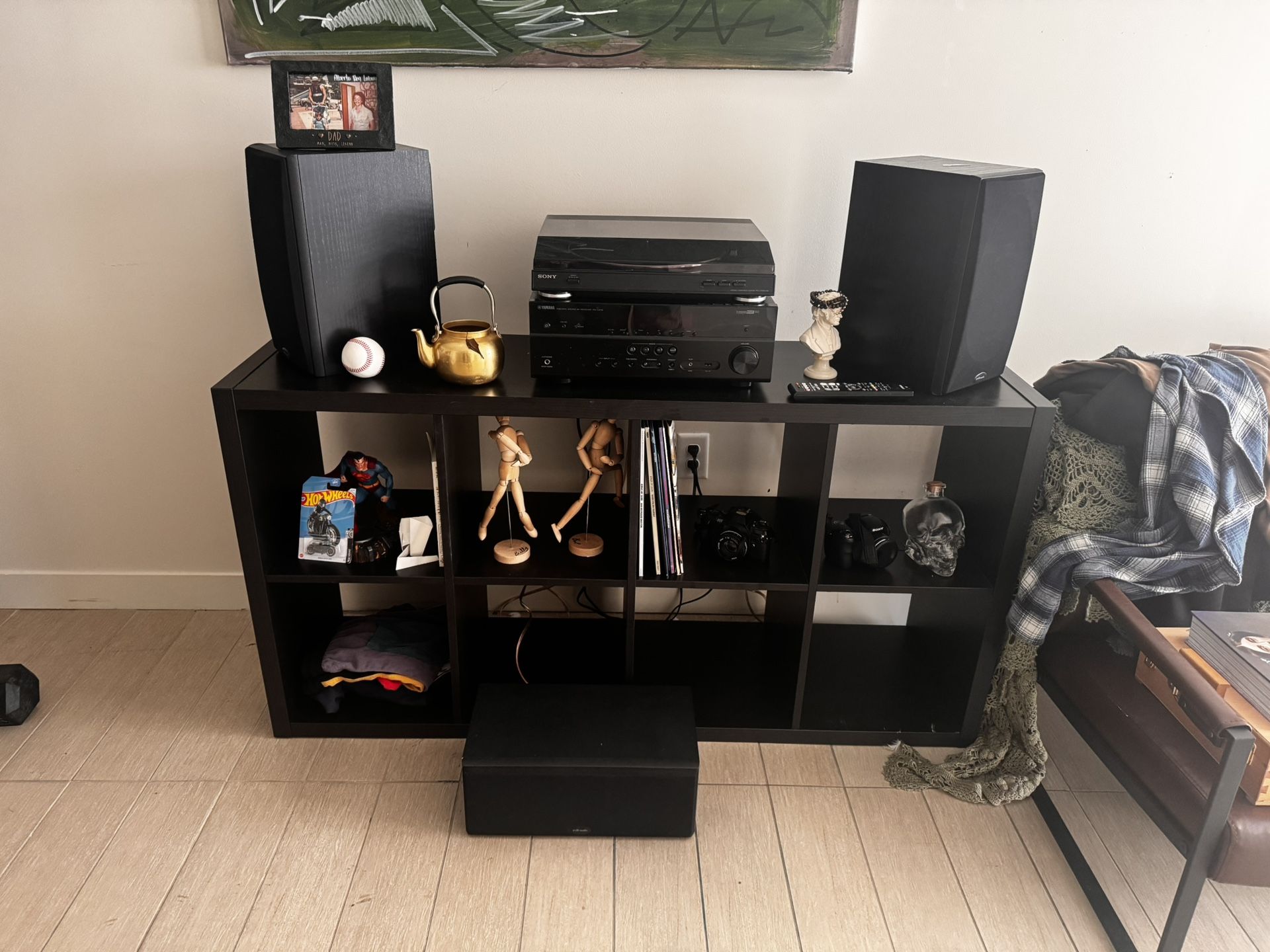 Stereo/record Player Setup