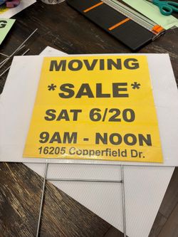Moving Sale Northdale Area