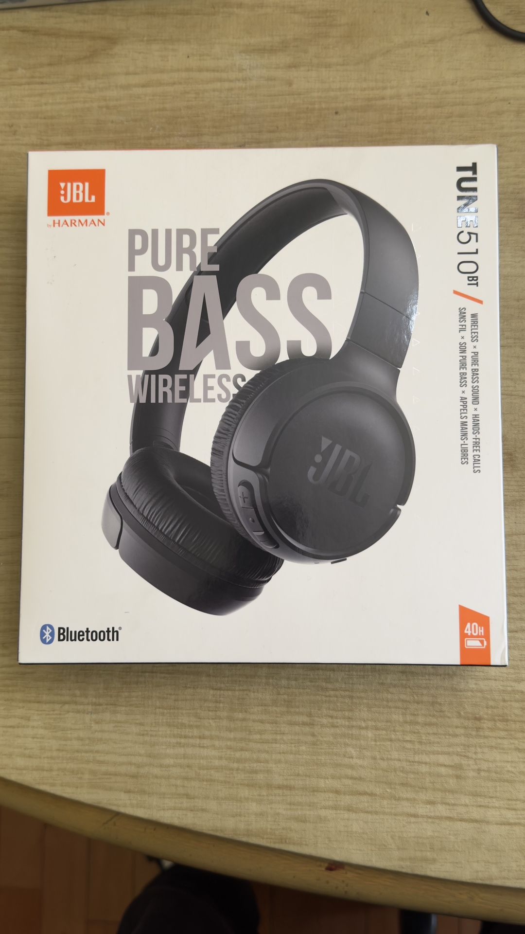 New JBL T510BT Headphones