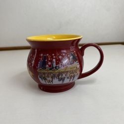 2017 CHRISTKINDLMARKET Mug ~ Chicago German Christmas Market ~ Maroon & Yellow
