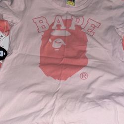Bape Pink Tshirt Xsmall Authentic $50 Pick Up 