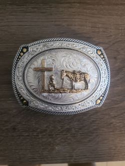 Montana silver Smith Co. Belt buckle.