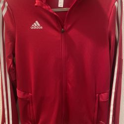 Adidas Red  Jump Suit Size Small 
