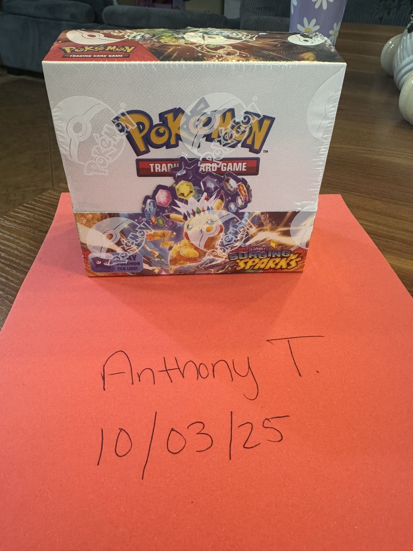 Surging Sparks booster Box