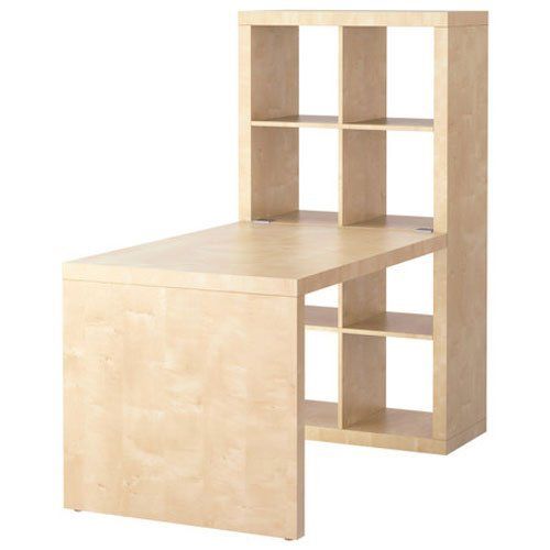 Ikea Expedit Desk and Bookcase Workstation w/ extras