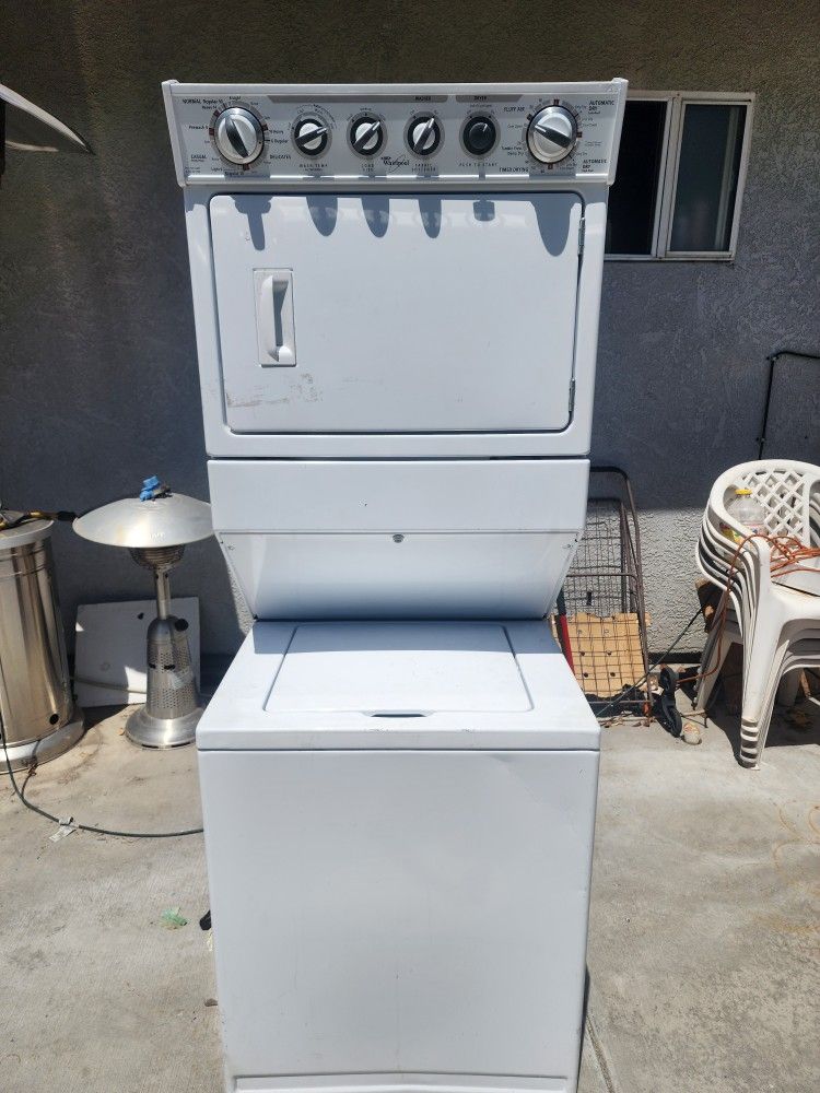 Whirlpool Stackable Washer And Dryer, Gas Dryer
