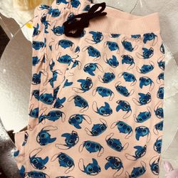 Stitch pajamas pants size Large  $15   