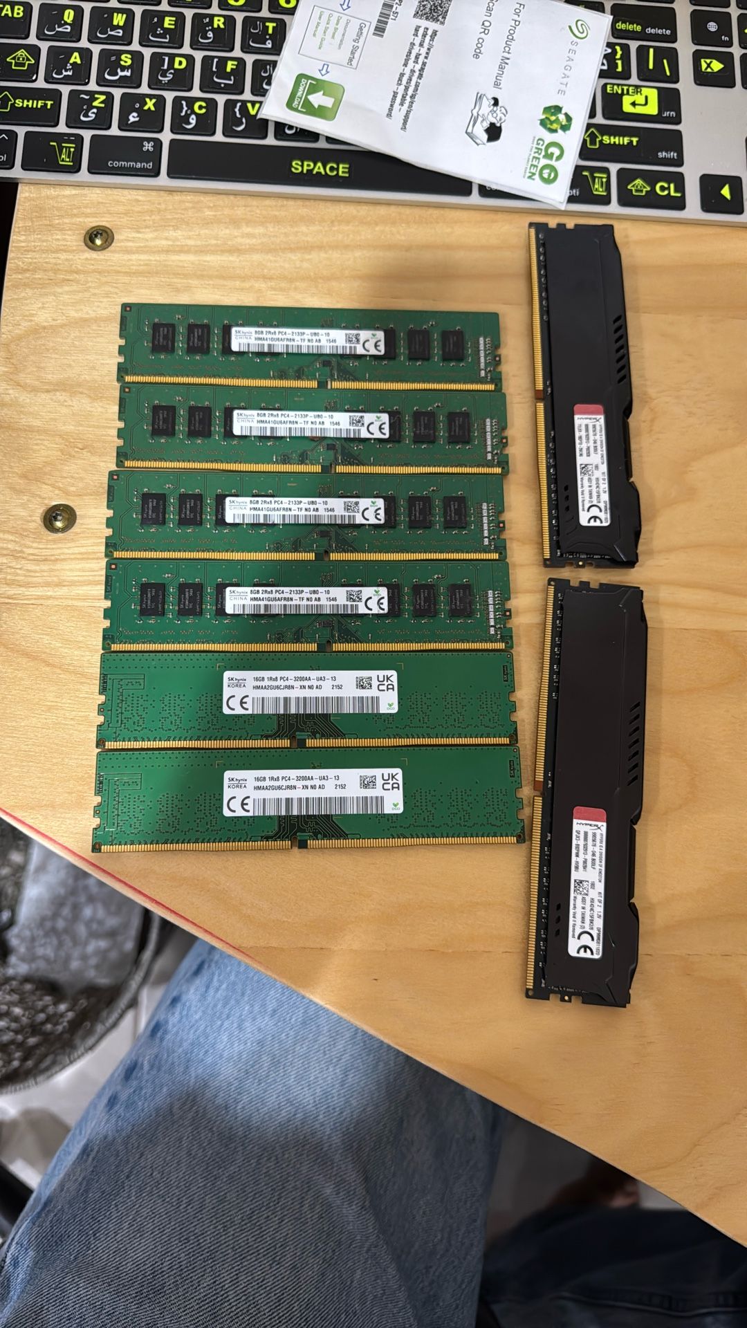 Ram DDR4 (Price negotiable)