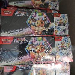 Pokemon sam's club prismatic evolution surprise bundle