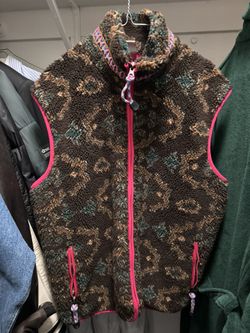 Zara Vintage Fleece Vest