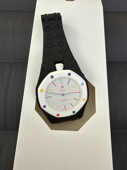 Authentic Swatch AP white  brand new with box and receipt