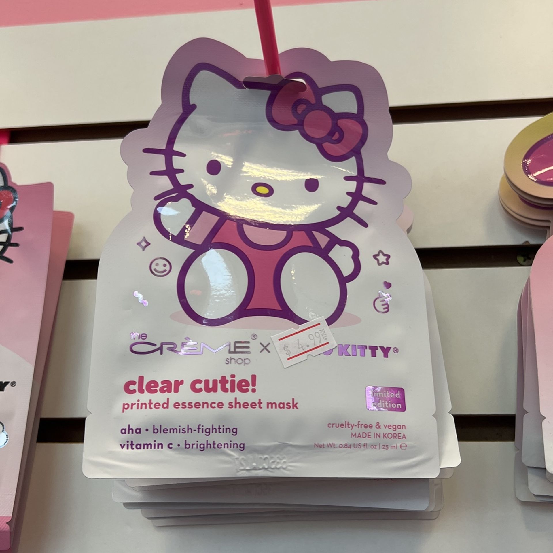 clear Cutie Face Mask