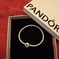 Pandora 6.3 Charm Bracelet Sterling Silver
