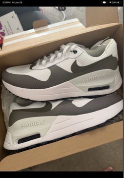 Size 10 Nike Air Max SYSTEM Men's Sneaker White DV7587-100 Casual Shoes Sneakers NEW