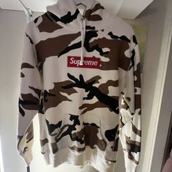 Supreme Box Logo Camo Hoodie