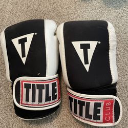 Title Gel Boxing Gloves 