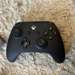 Power A black Xbox One Controller No Cord