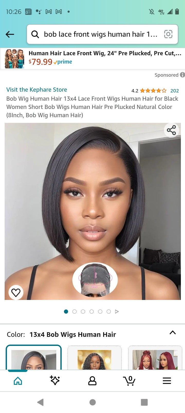 Brand New Bob Lace Front 