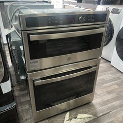 GE Electric Wall Oven, Open Box, 1 Year Warranty