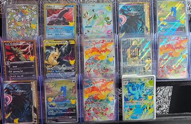 Pokemon 30th Celebration cards