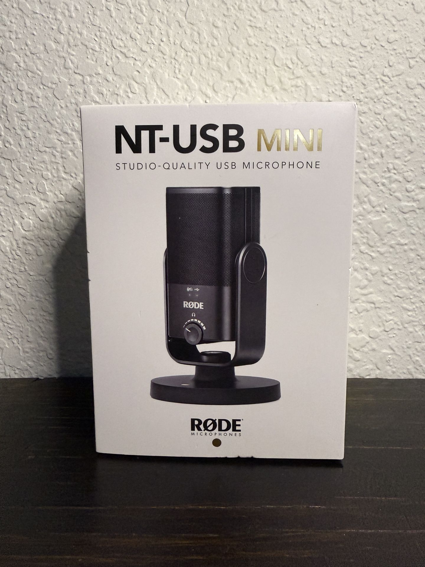 Rode NT-USB Mini Studio Quality USB Microphone - Black
