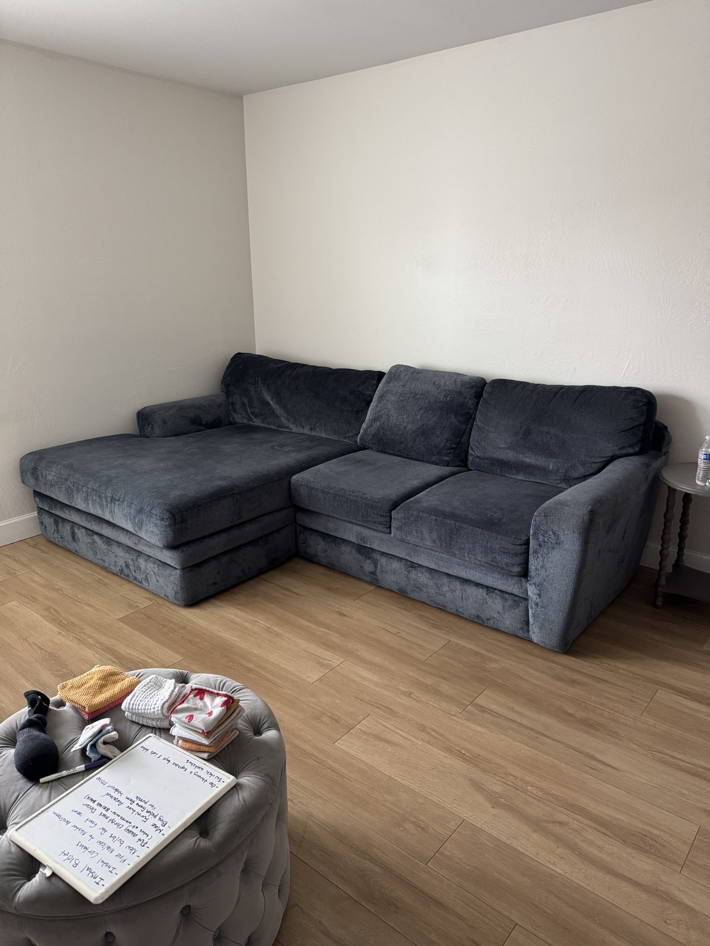 Blue Living Spaces Couch