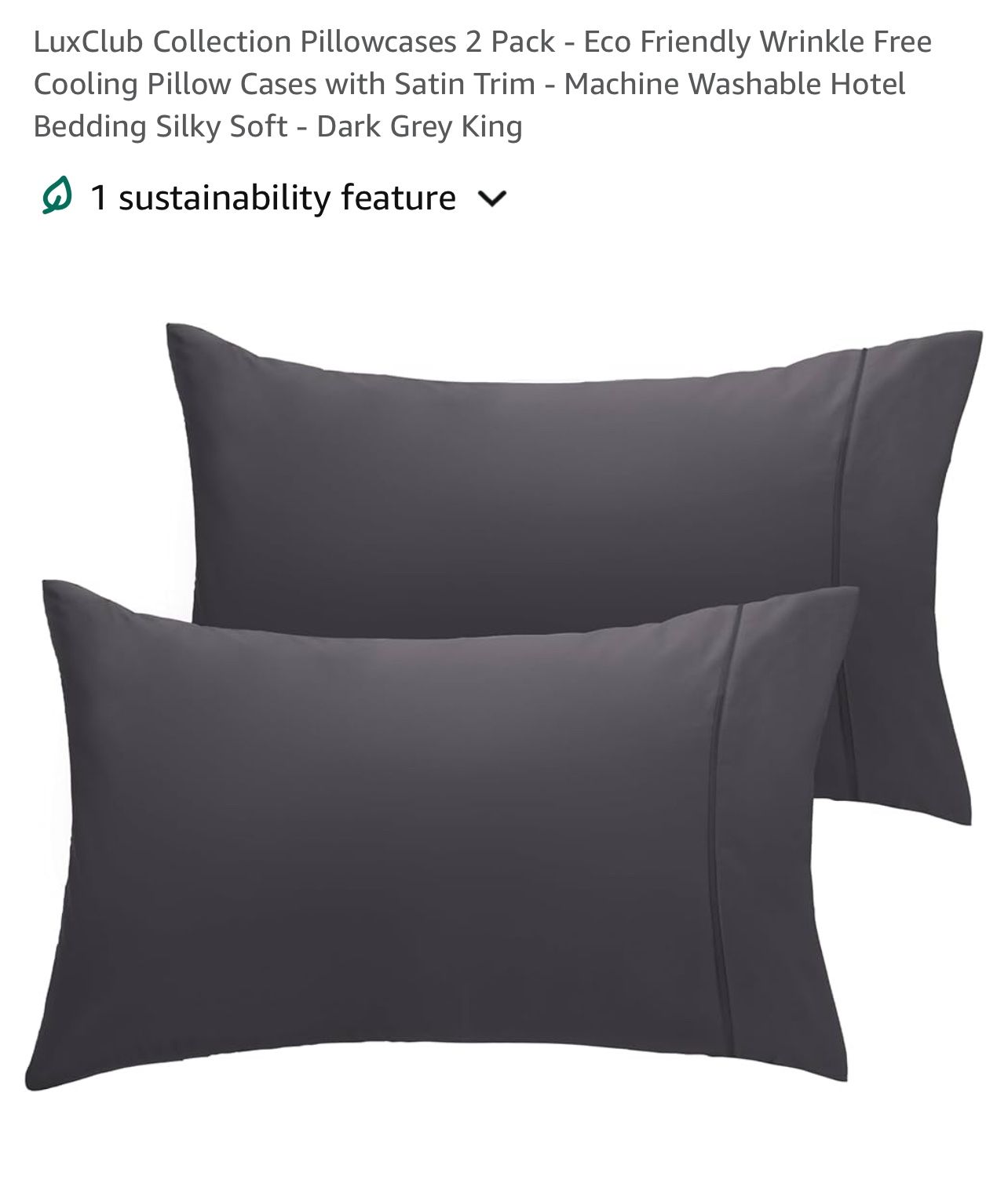 Pillow Cases Grey