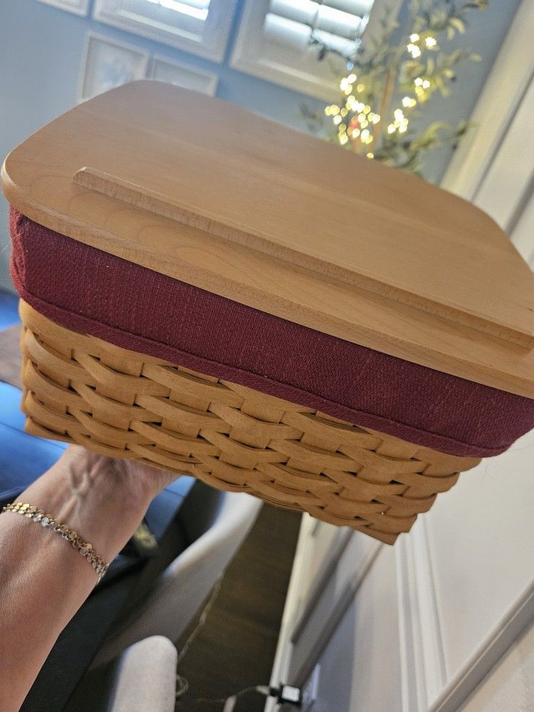 Longaberger Card Keeper Basket