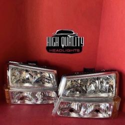 Chevy Silverado 2003. 2006 headlights.