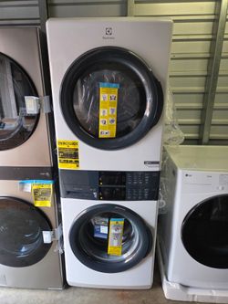 Electrolux Stackable Washer And Gas Dryer