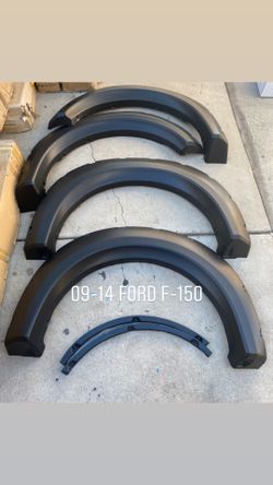 09-14 Ford F-150 fender flares with rivet off road style