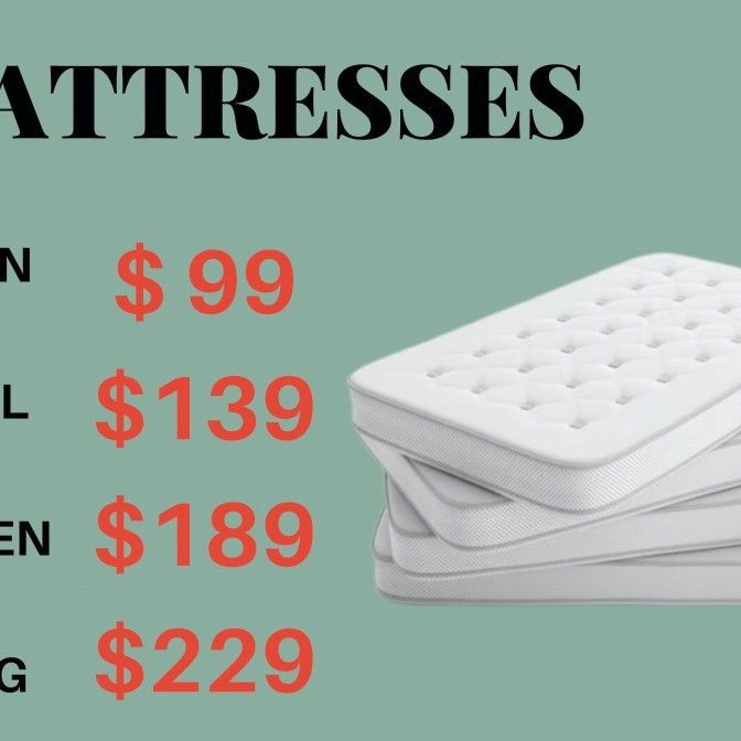 Twin Mattress And Other Size Available 