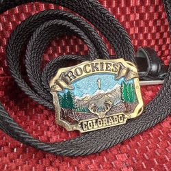 The Great American Buckle  Chicago: Rockies Colorado Belt Buckle 